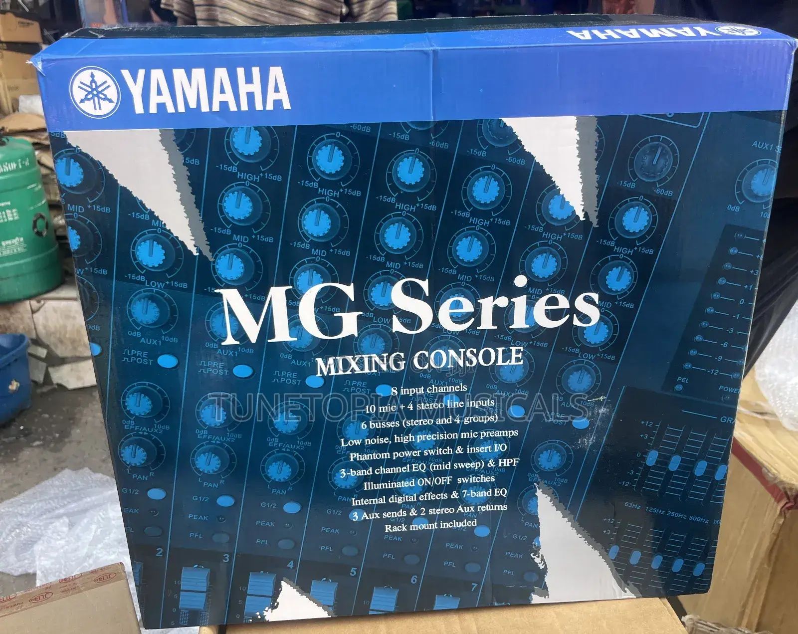 Yamaha Mg8/2fxusb 8-input Stereo Mixer With Dsp Effects.