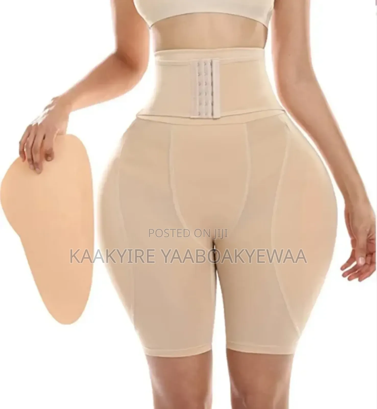 High Waist Hip Padded With Hooks
