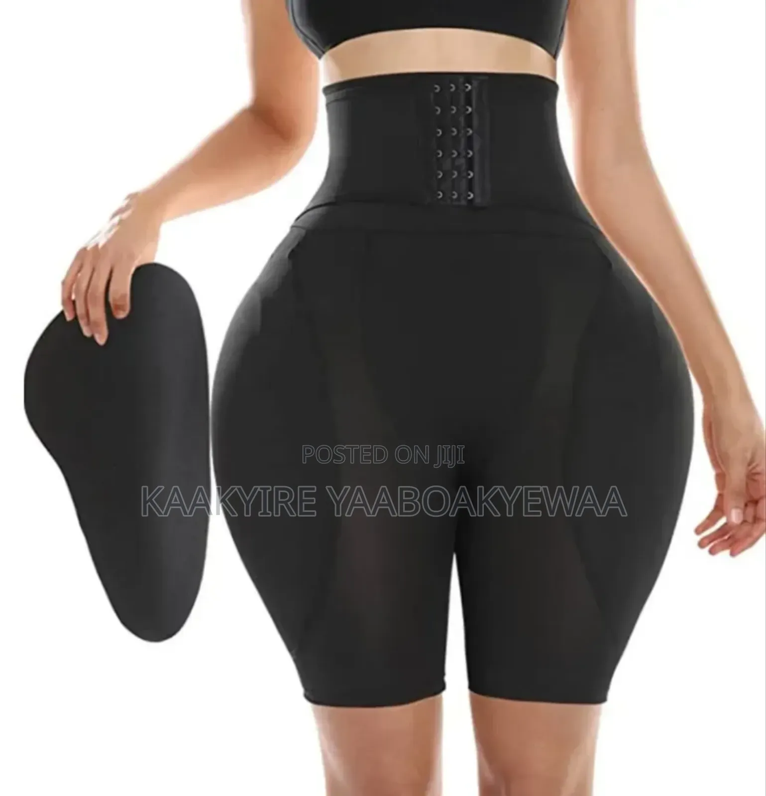 High Waist Hip Padded With Hooks