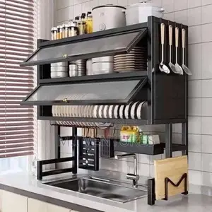 2 Tier Over The Sink Dish Racks