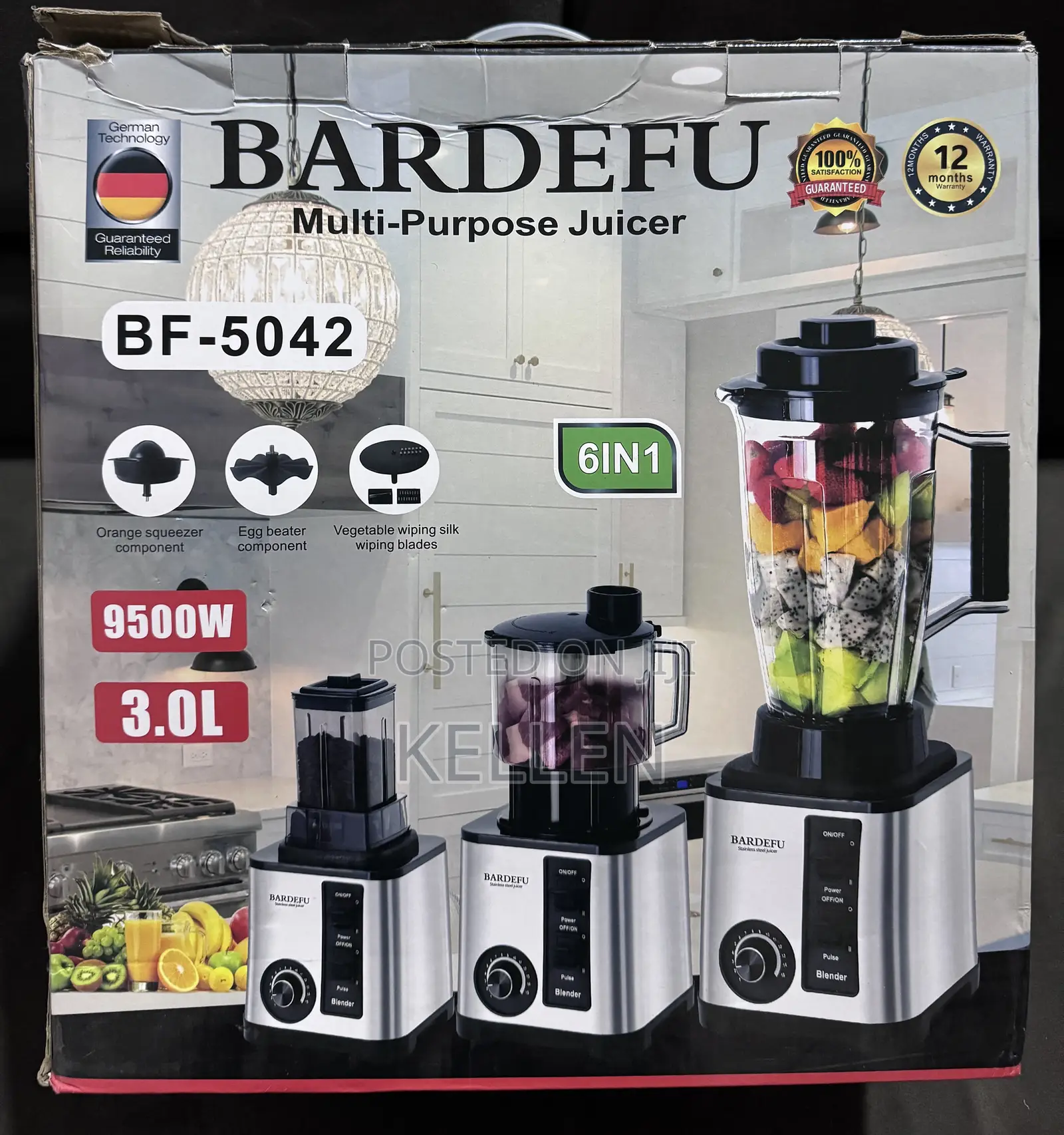 Bardefu 6in1 Multipurpose Juicer