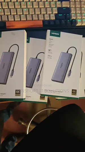 Ugreen Revodok Pro 109 Usb C Hub Adapter 9 in 1 100w Pd, Card Reader