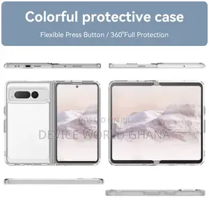 Transparent Clear Case For Google Pixel Fold