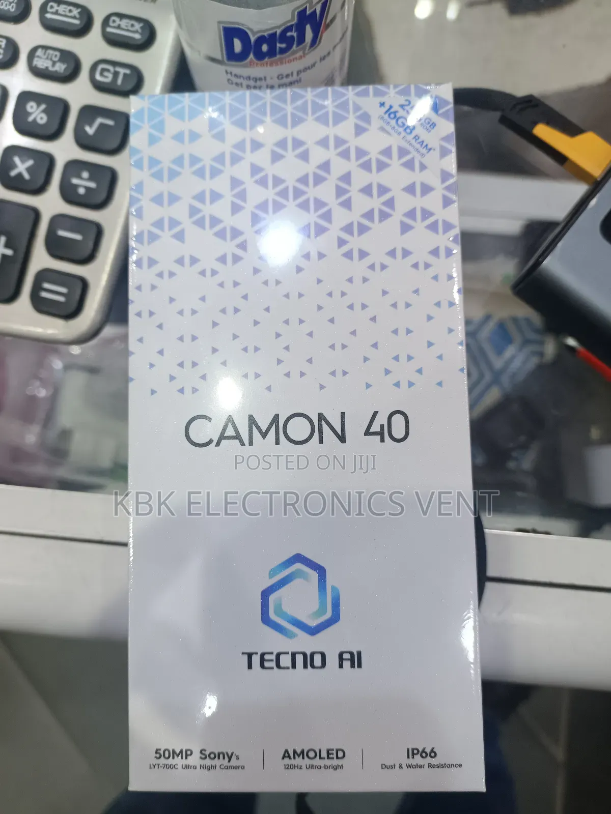 New Tecno Camon 40 256 GB Gray