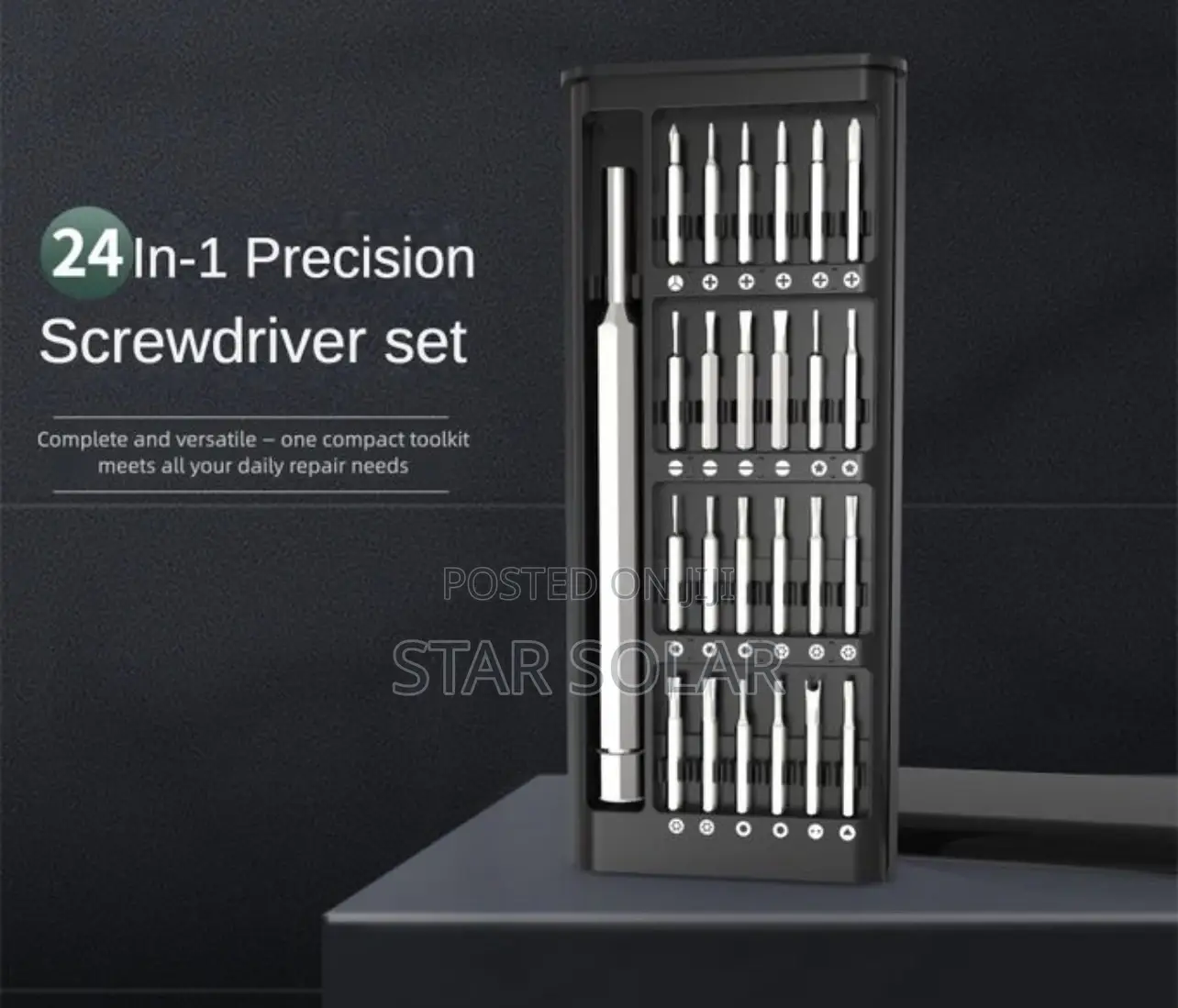 Remium Precision Screwdriver Set - Magnetic Tips, 24pcs