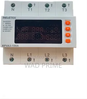 Automatic Voltage and Current Protector 125a