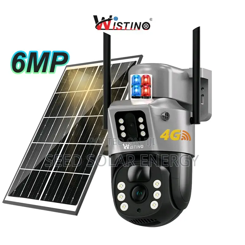 Solar Dual CCTV Camera