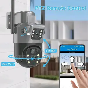 Solar Dual CCTV Camera