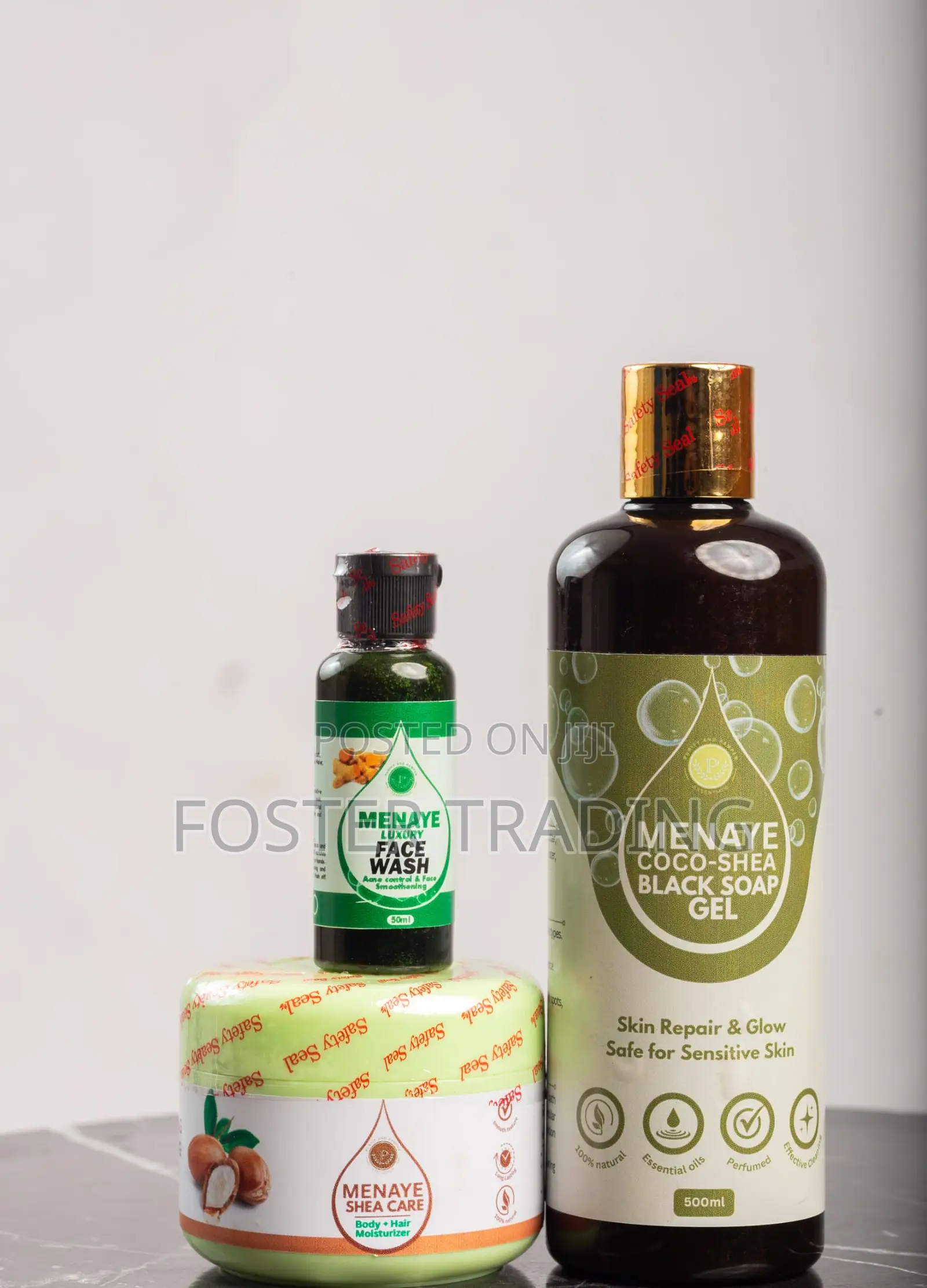 Coco-Shea Black Soap Gel
