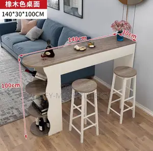 Classy High Bar Counter With Chairs