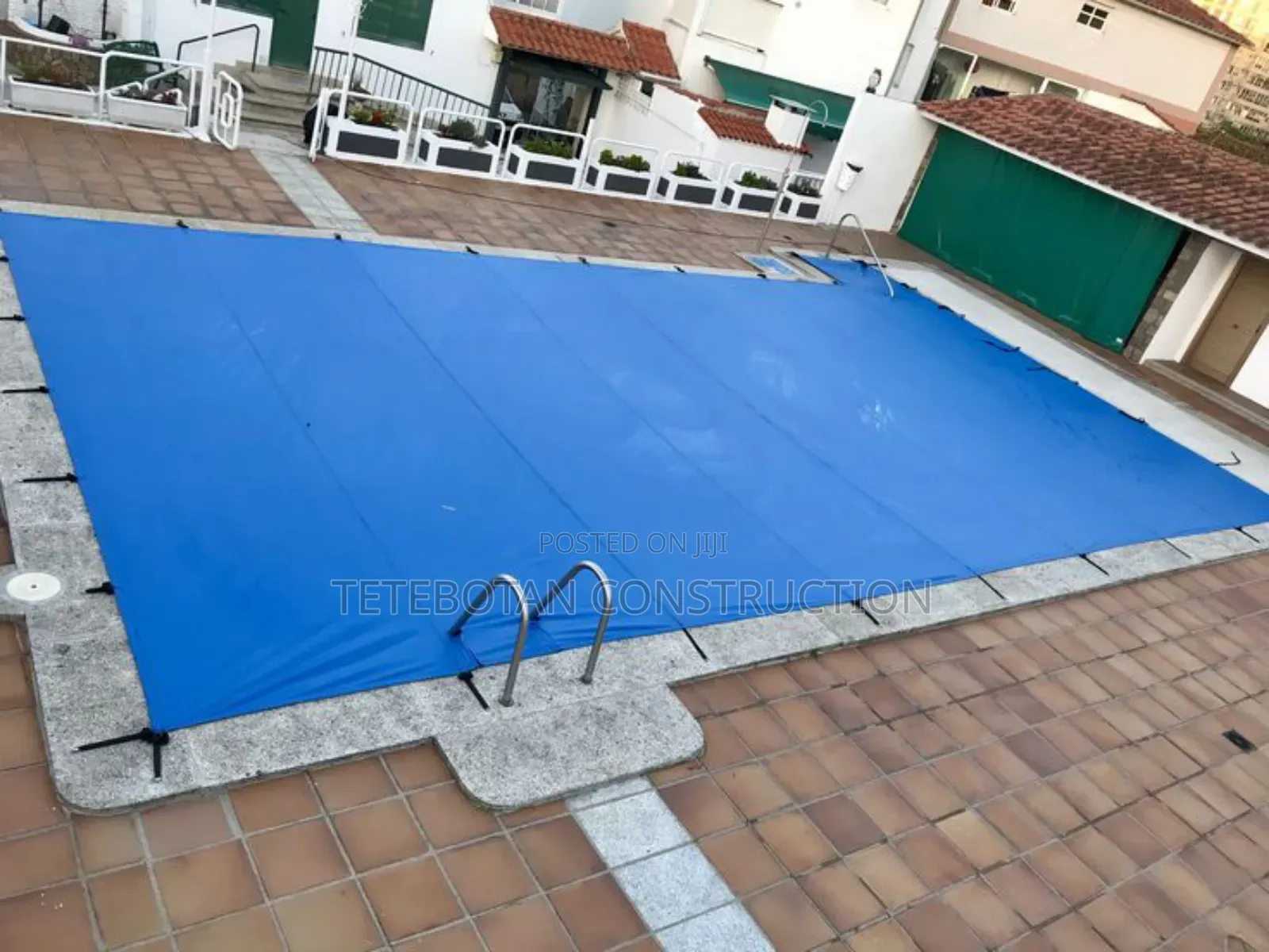 Automated Custom Walkable Wpc Decking Pool Cover