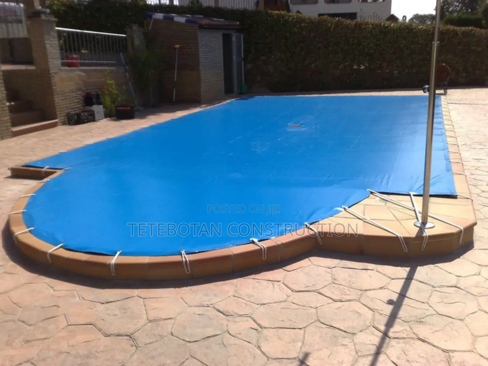 Automated Custom Walkable Wpc Decking Pool Cover