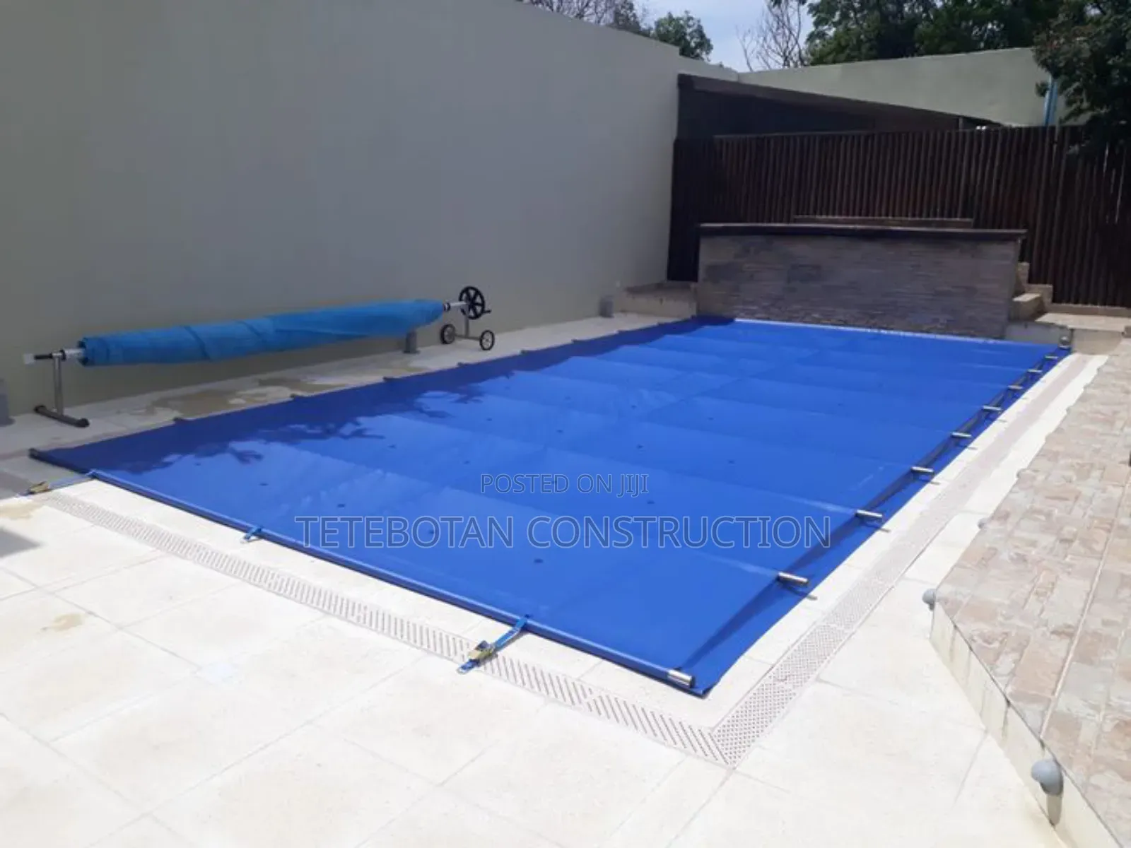 Automated Custom Walkable Wpc Decking Pool Cover