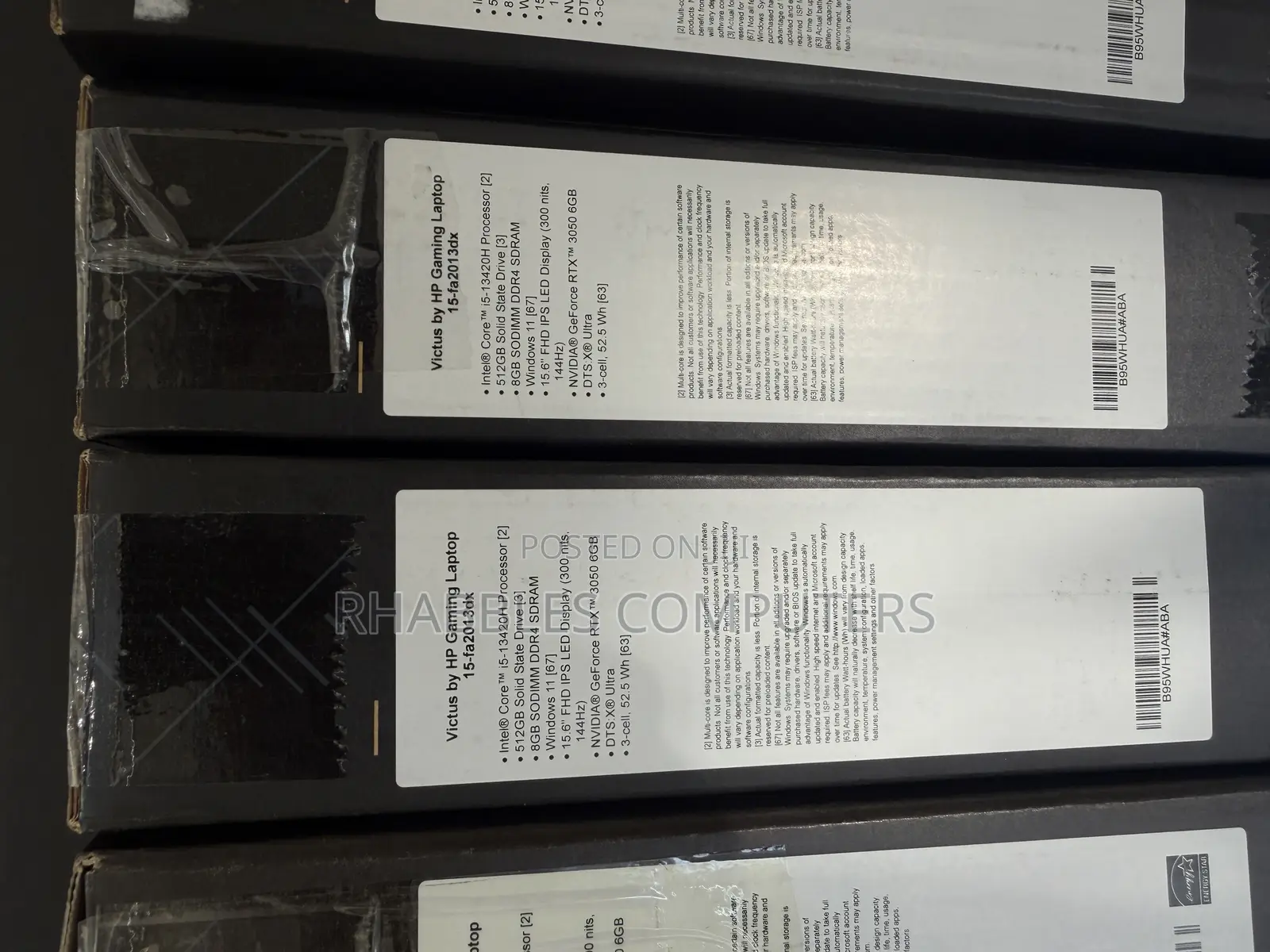 New Laptop HP Victus 15 8GB Intel Core i5 SSD 512GB