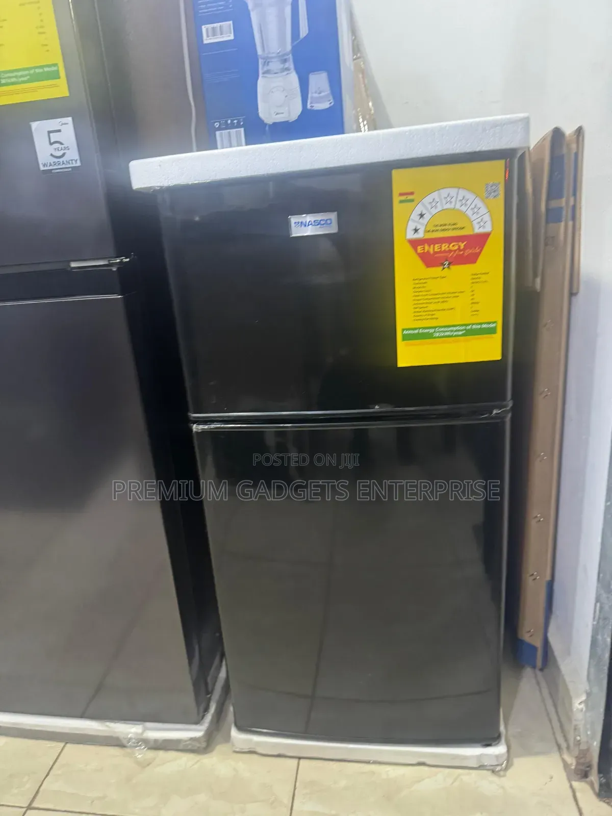 Nasco 86ltrs Table Top Refrigerator Nasf2-11fl-b
