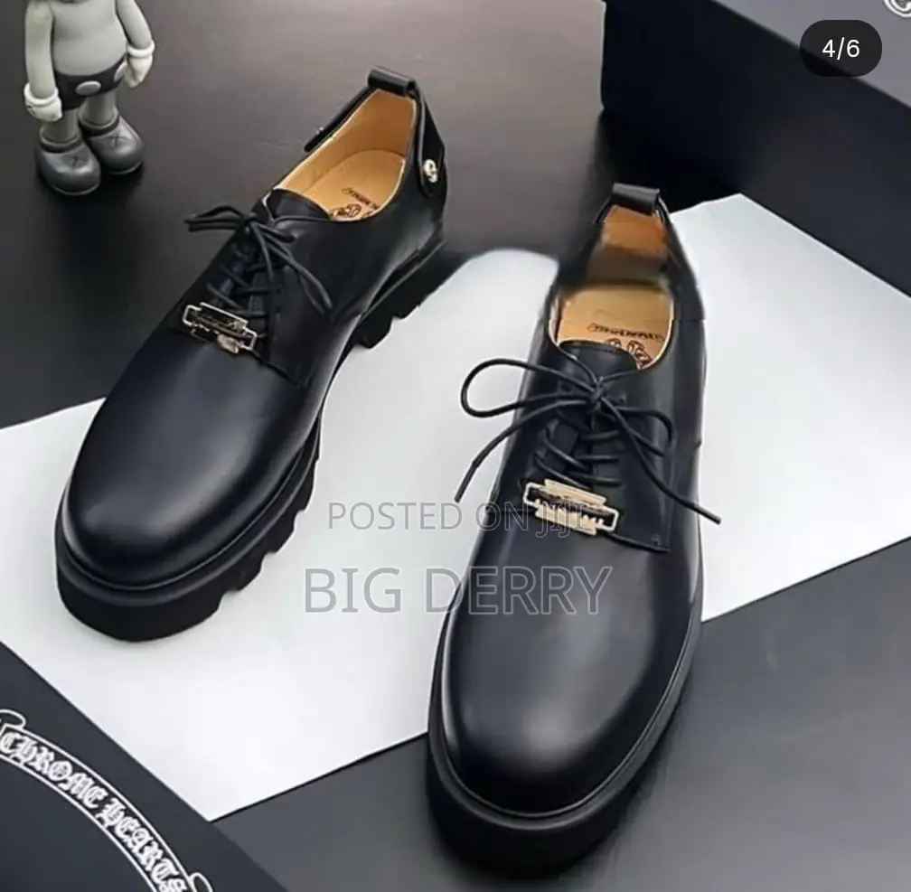 Chrome Heart Leather Shoe