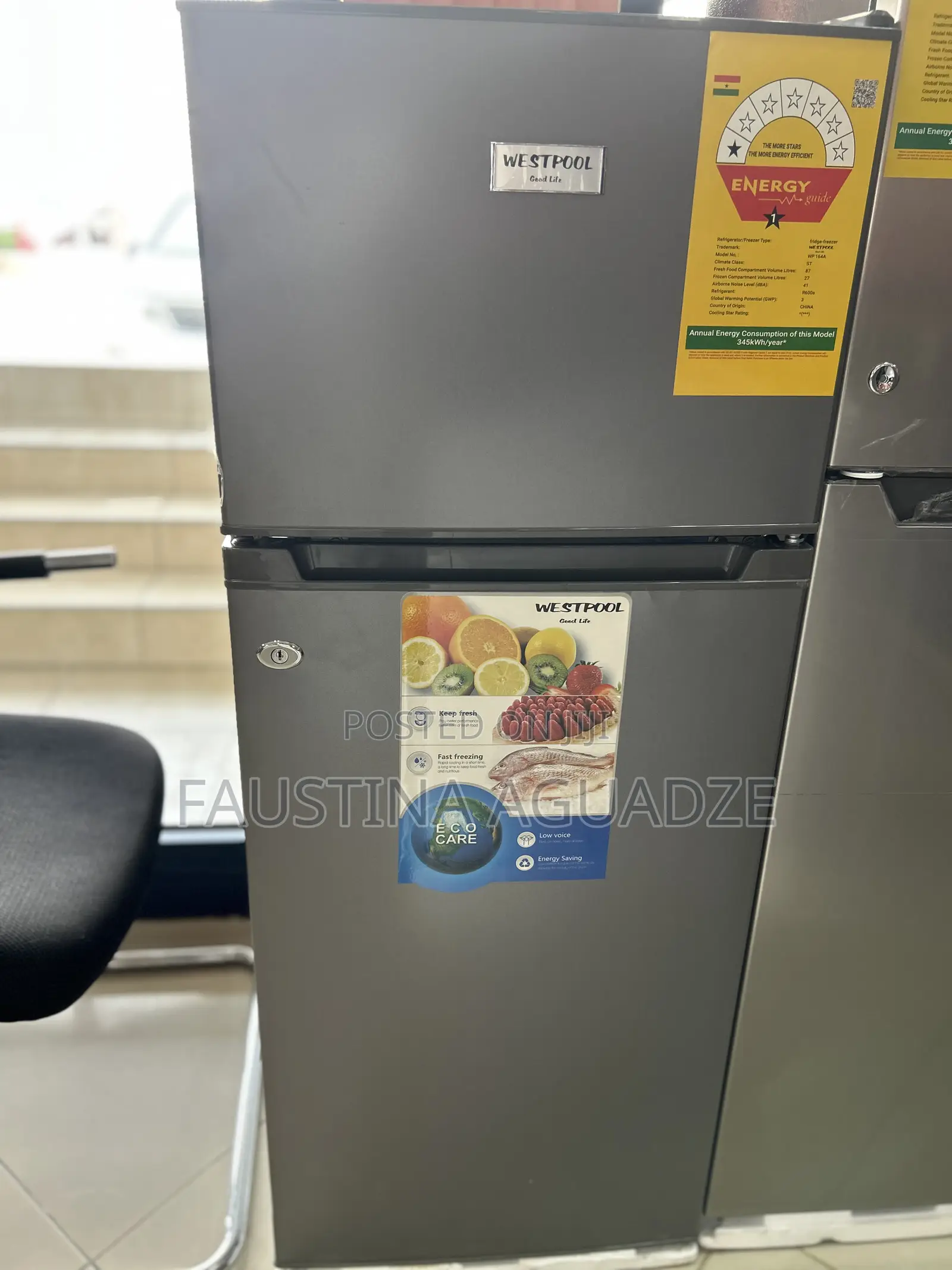 Westpool Wp 164a Fridge- 114l