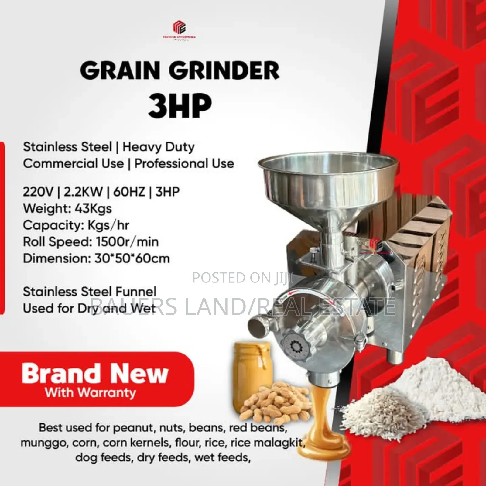 Peanut Butter Making Machine(Grain Grinder)