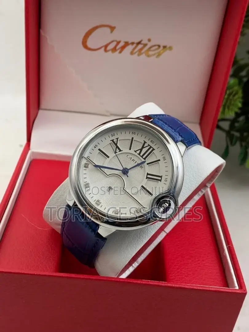Cartier Leather Watch