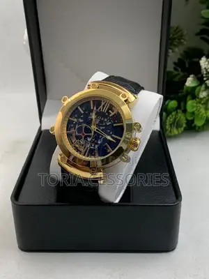 Bvlgari Leather Watch for Men