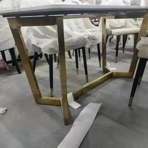 Modern Marble Dining Set (6 Seater)