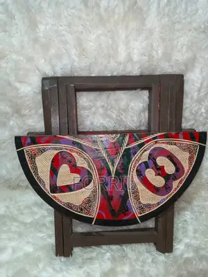 Adinkra Spirit Table, Foldable Table
