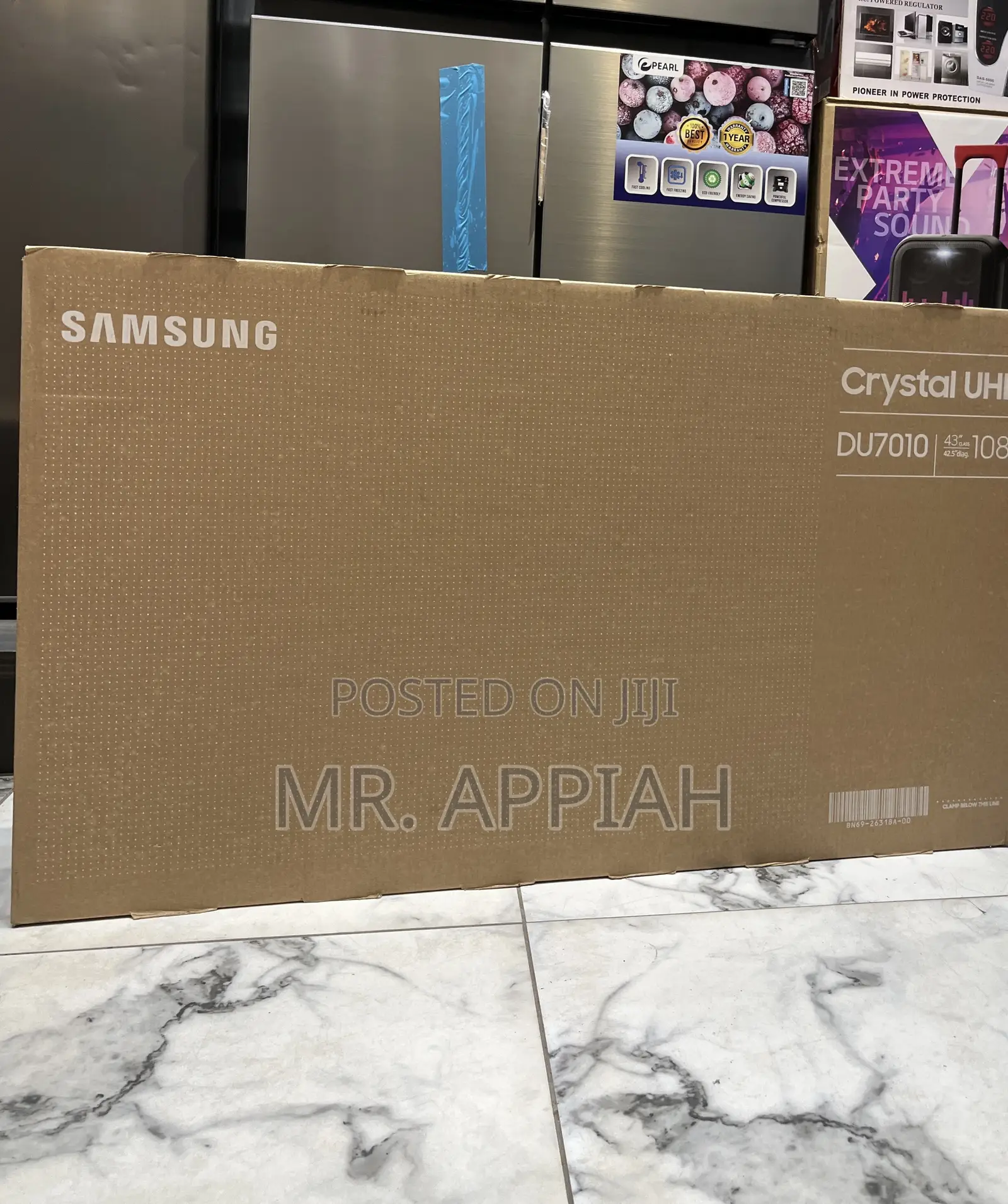 High Quality Samsung 43du7172 43” Crystal Uhd Smart Screen Tv 
