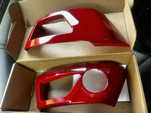 2012-2015 Toyota Tacoma Ac Vent Trim Panel Covers (Red Color)