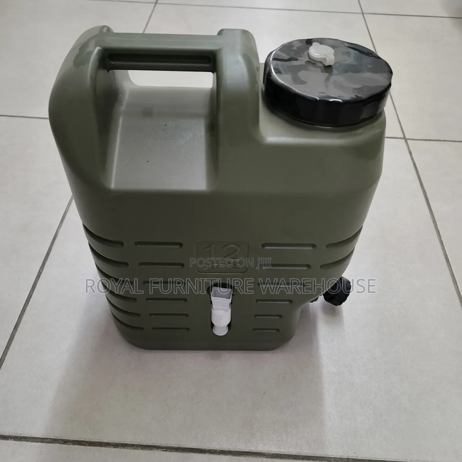 12 Litre Plastic Fuel Gallon (Jz-p-12) Or Portable Water Container