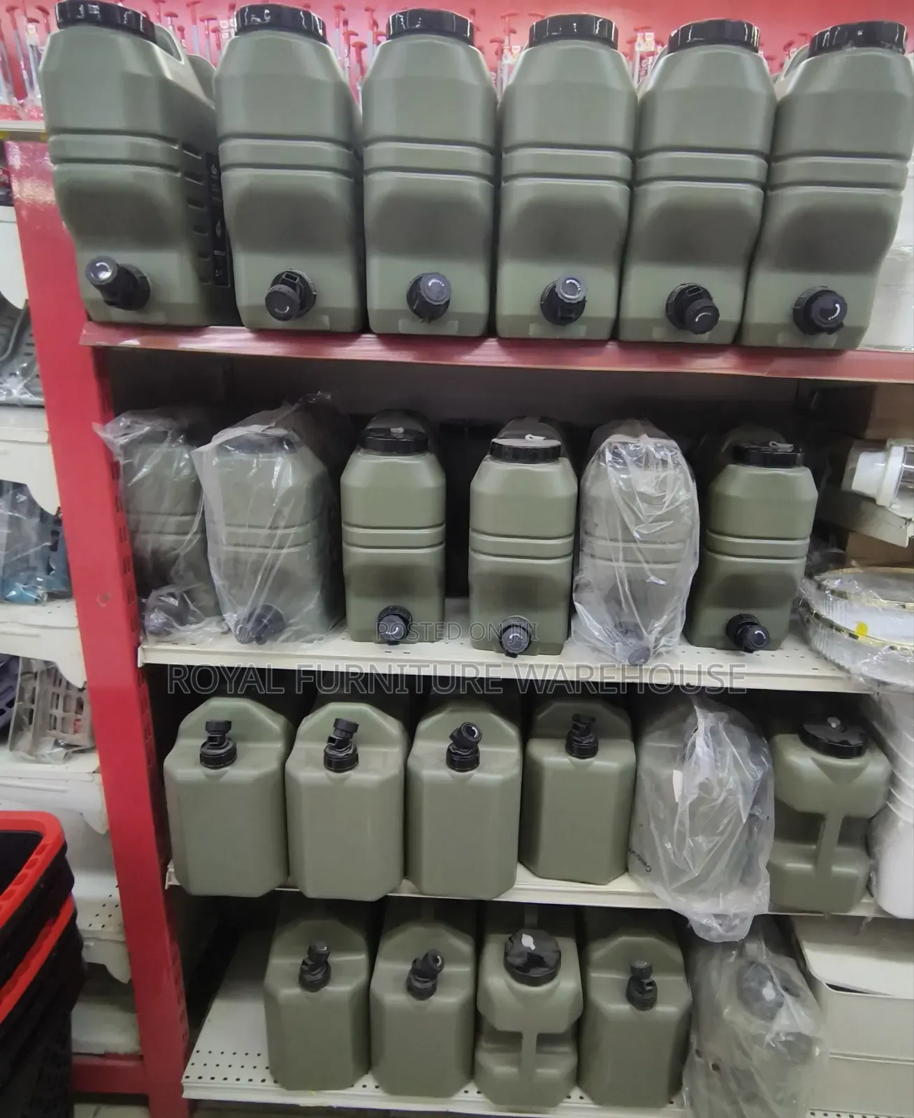 12 Litre Plastic Fuel Gallon (Jz-p-12) Or Portable Water Container
