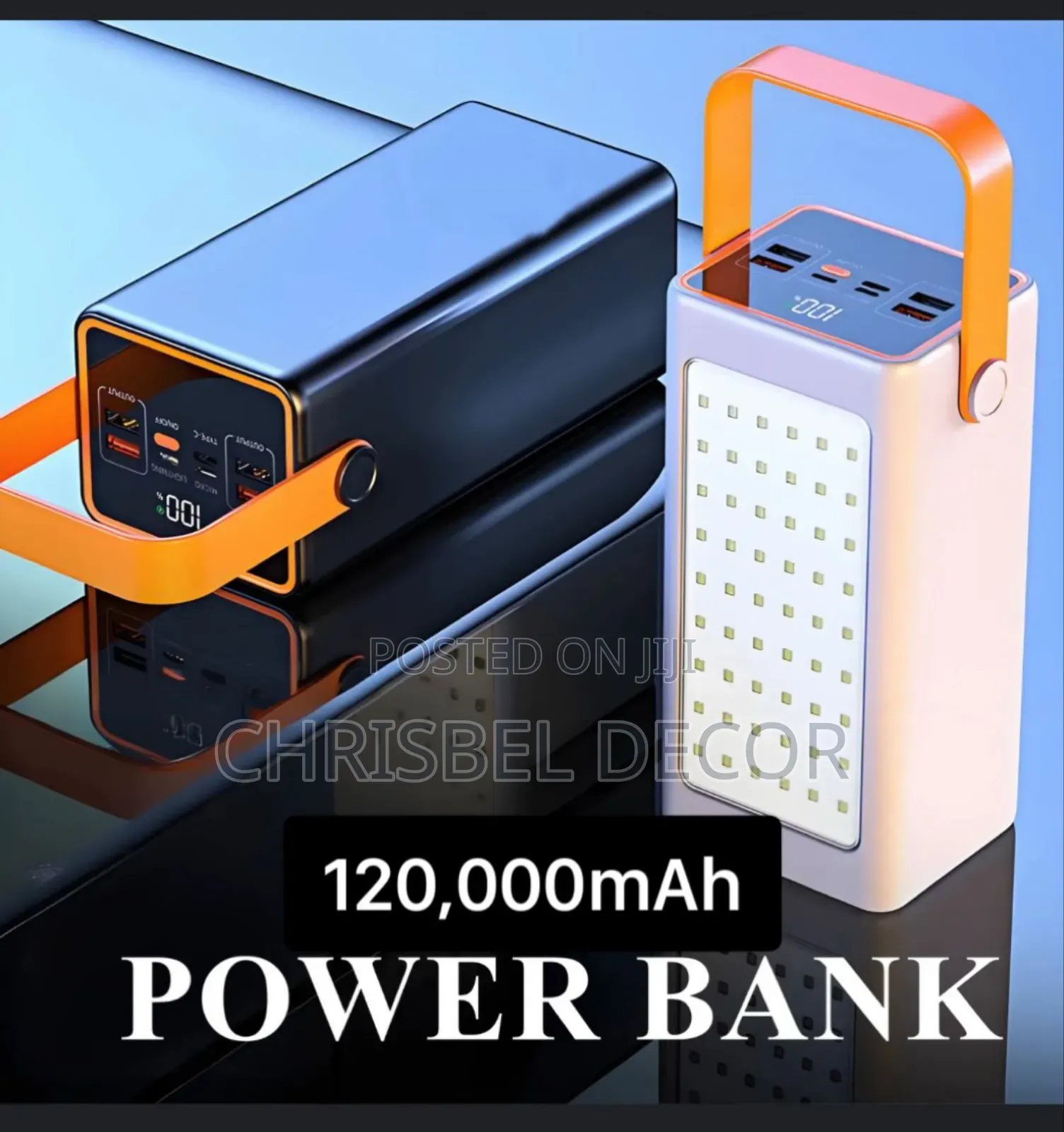 120,000mah Power Bank With Led Display for Battery