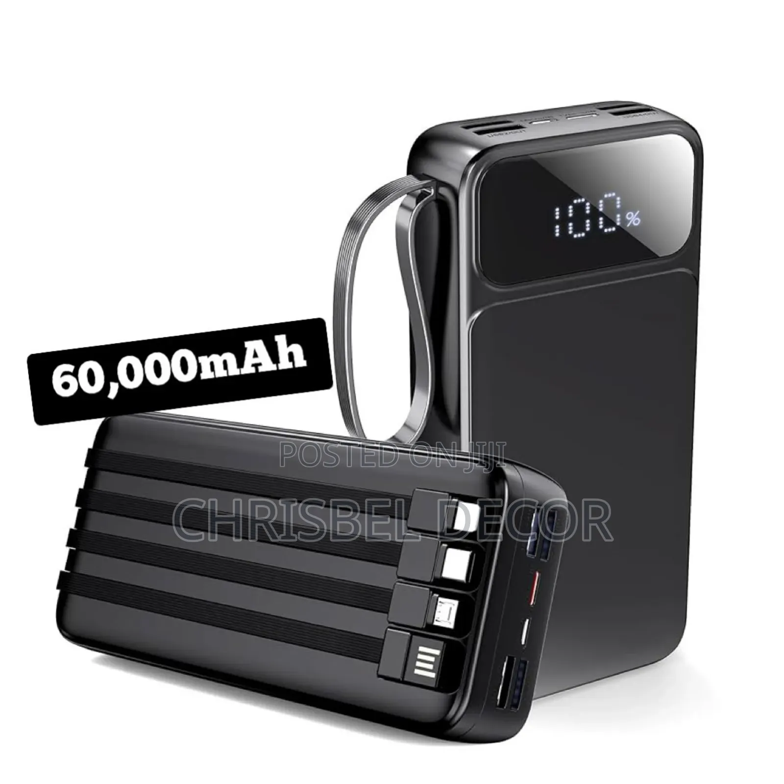 60,000mah Power Bank With Led Display
