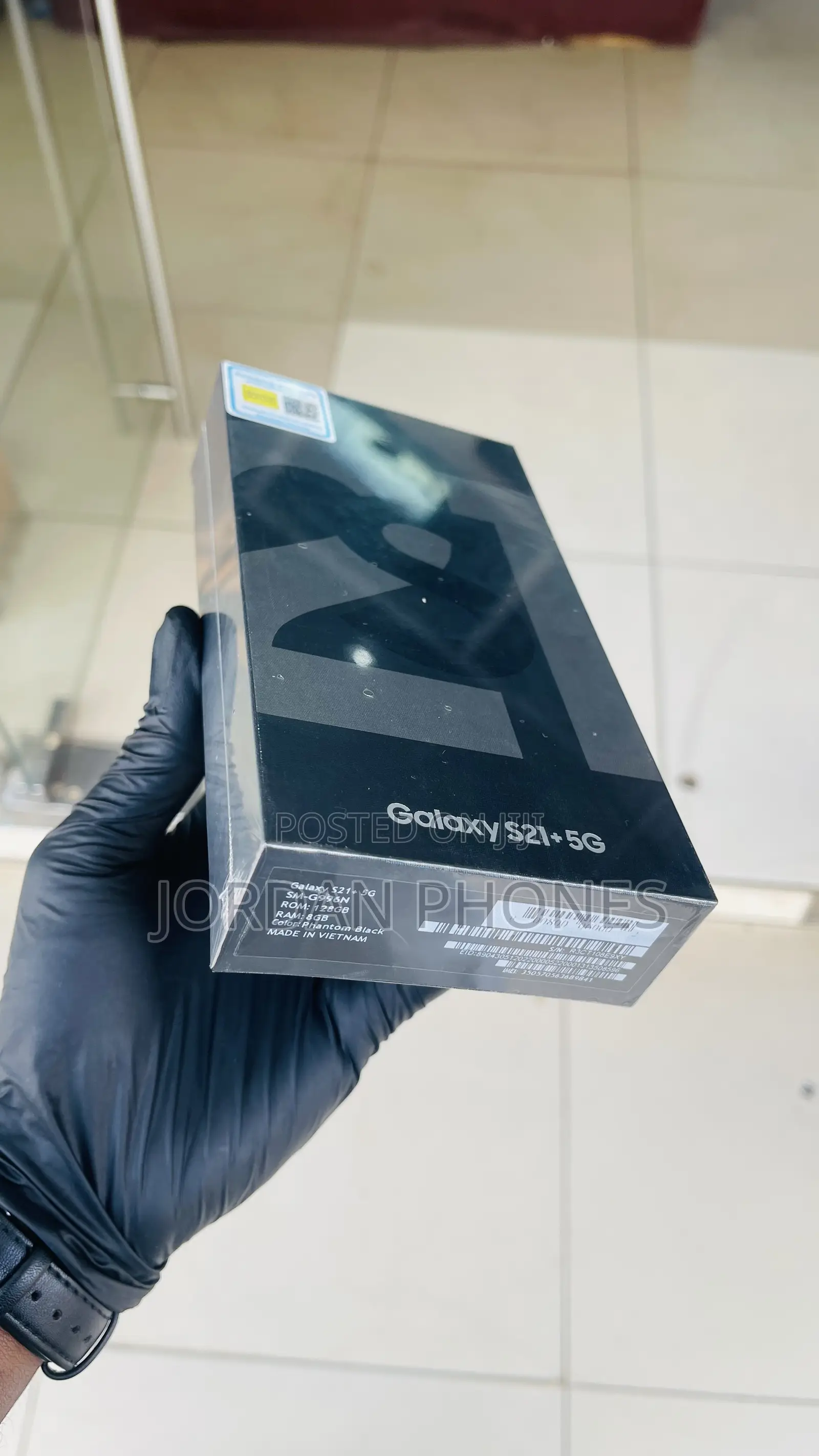 New Samsung Galaxy S21+ 5G 128 GB Black
