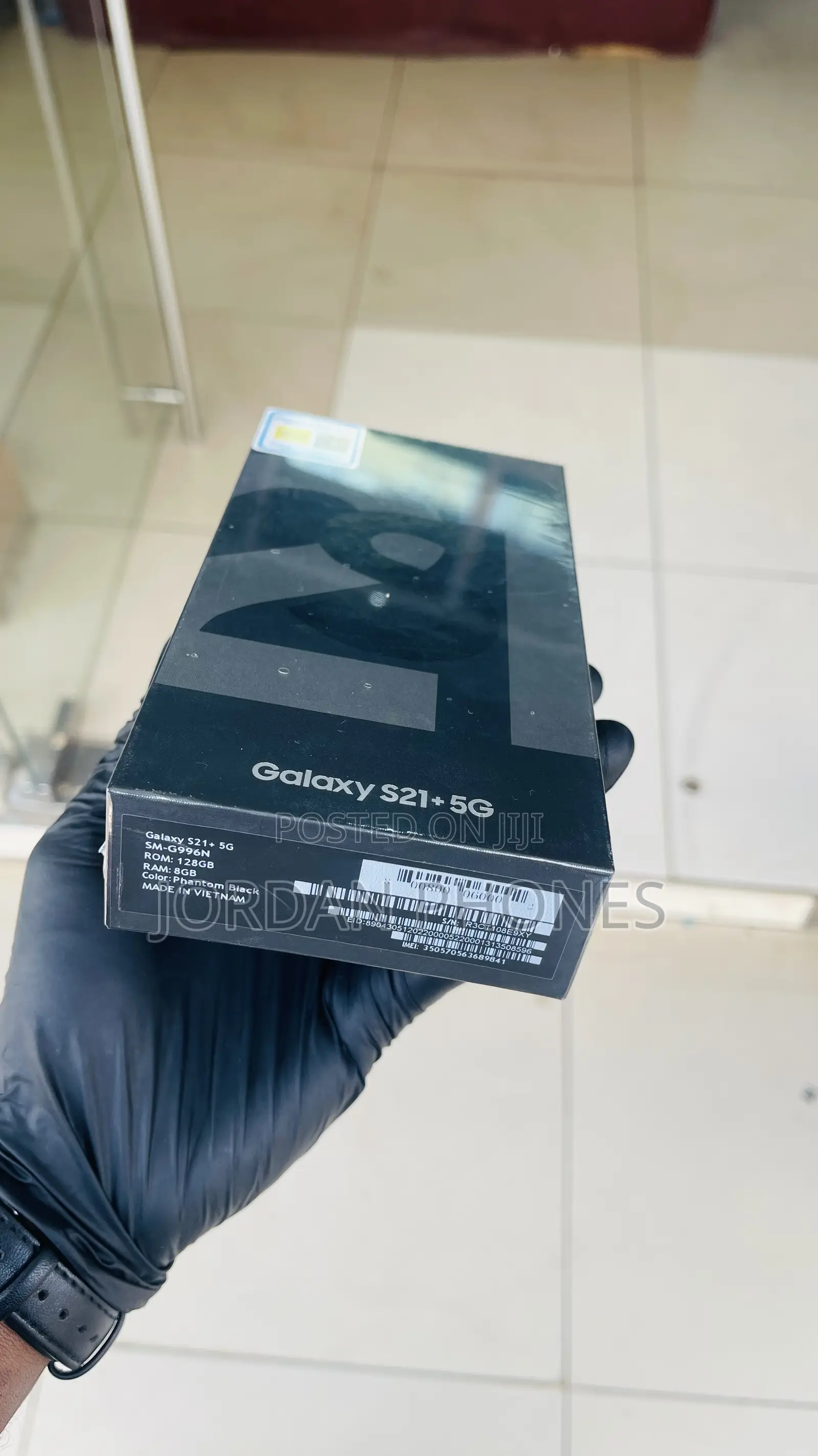 New Samsung Galaxy S21+ 5G 128 GB Black