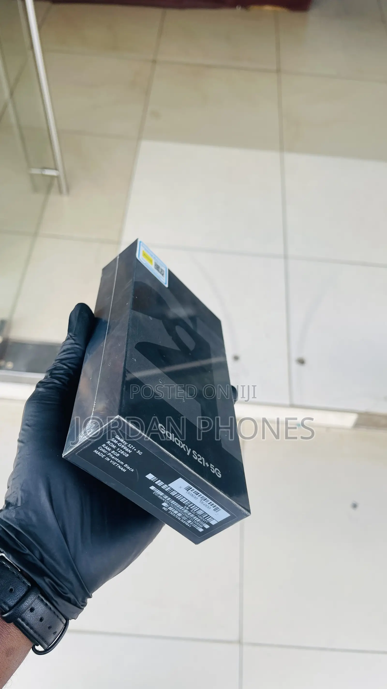 New Samsung Galaxy S21+ 5G 128 GB Black