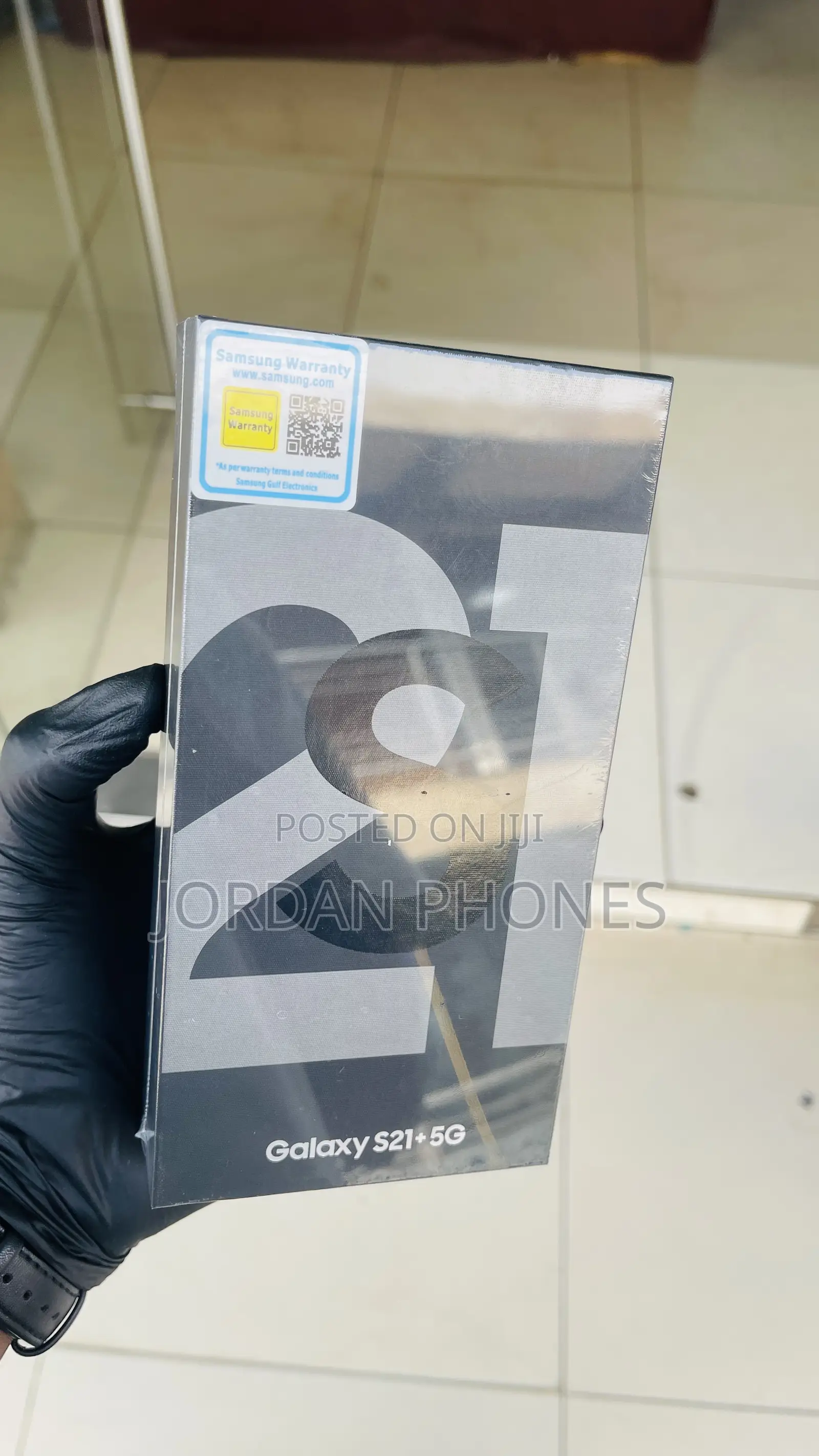 New Samsung Galaxy S21+ 5G 128 GB Black