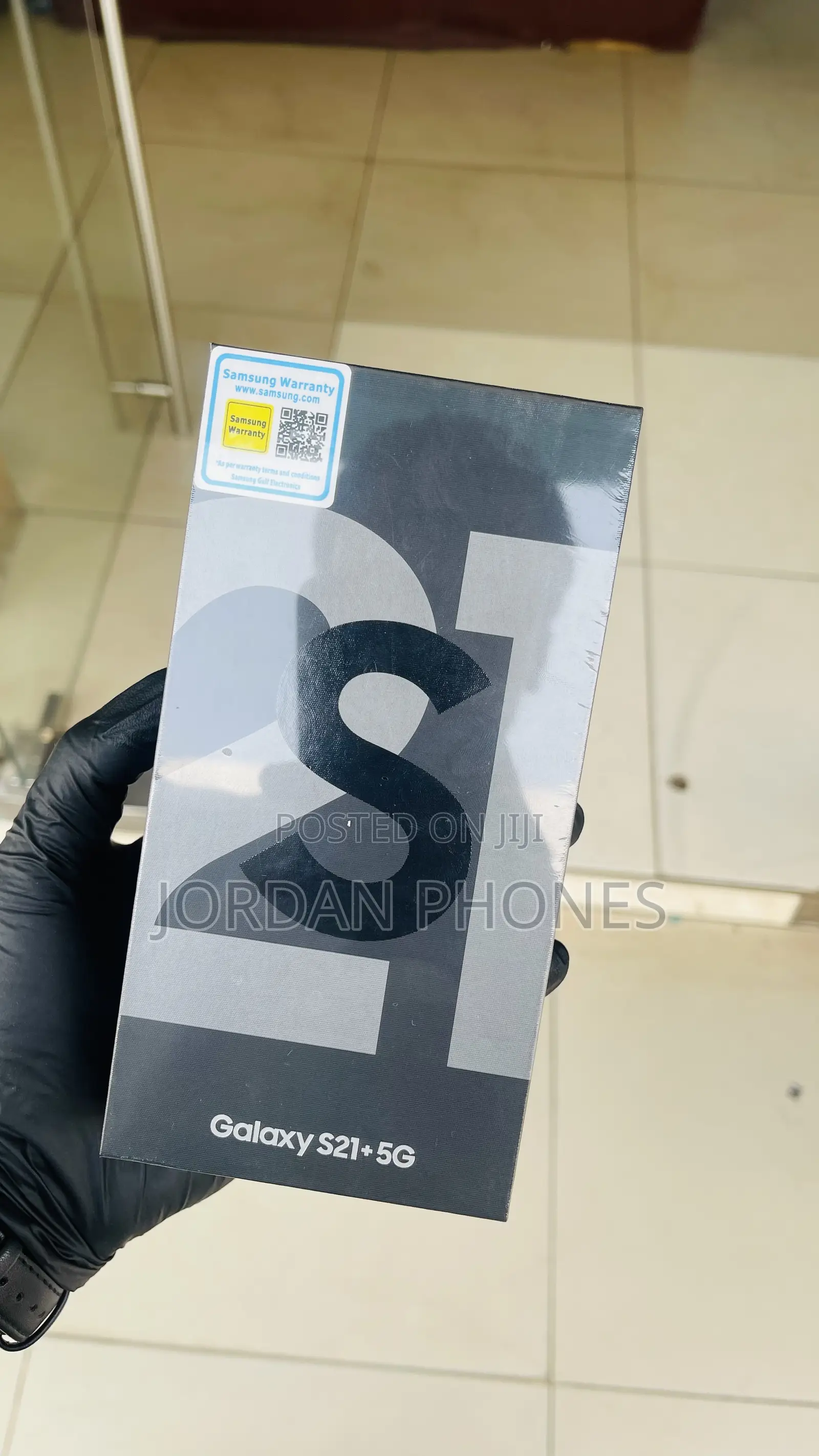New Samsung Galaxy S21+ 5G 128 GB Black