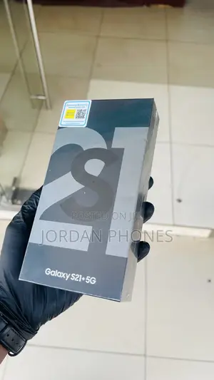 New Samsung Galaxy S21+ 5G 128 GB Black
