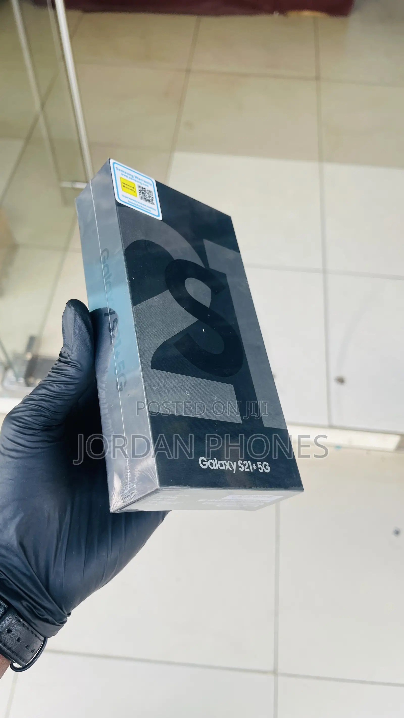 New Samsung Galaxy S21+ 5G 128 GB Black