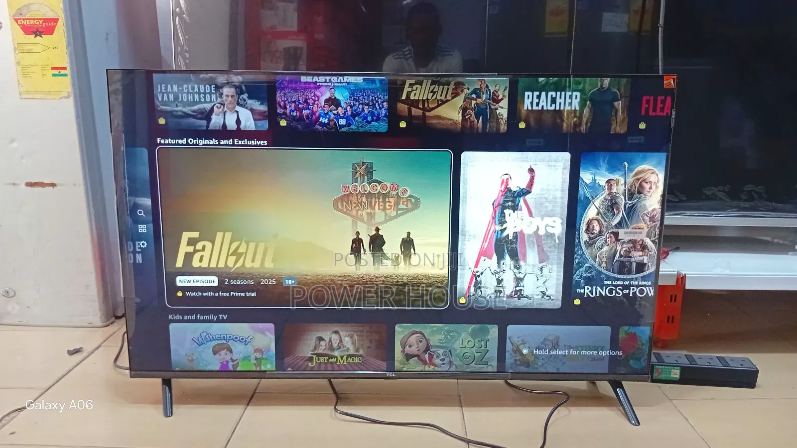 TCL Smart Tv 43inches Display