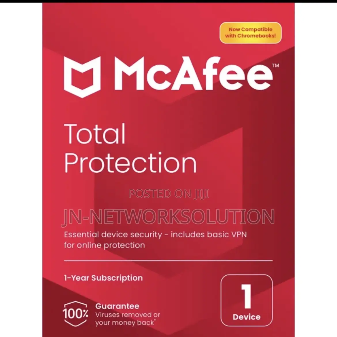 McAfee Total Protection 1year 1 Device
