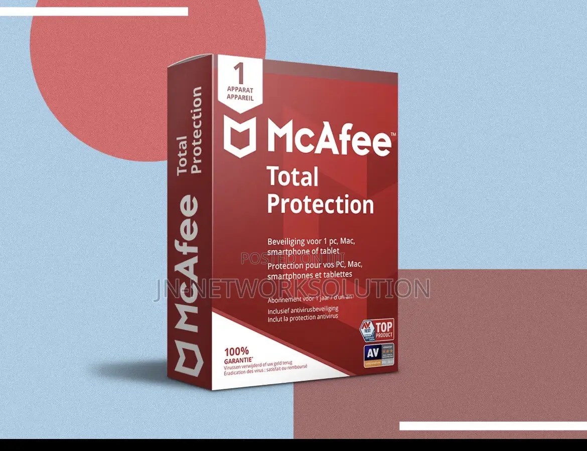McAfee Total Protection 1year 1 Device