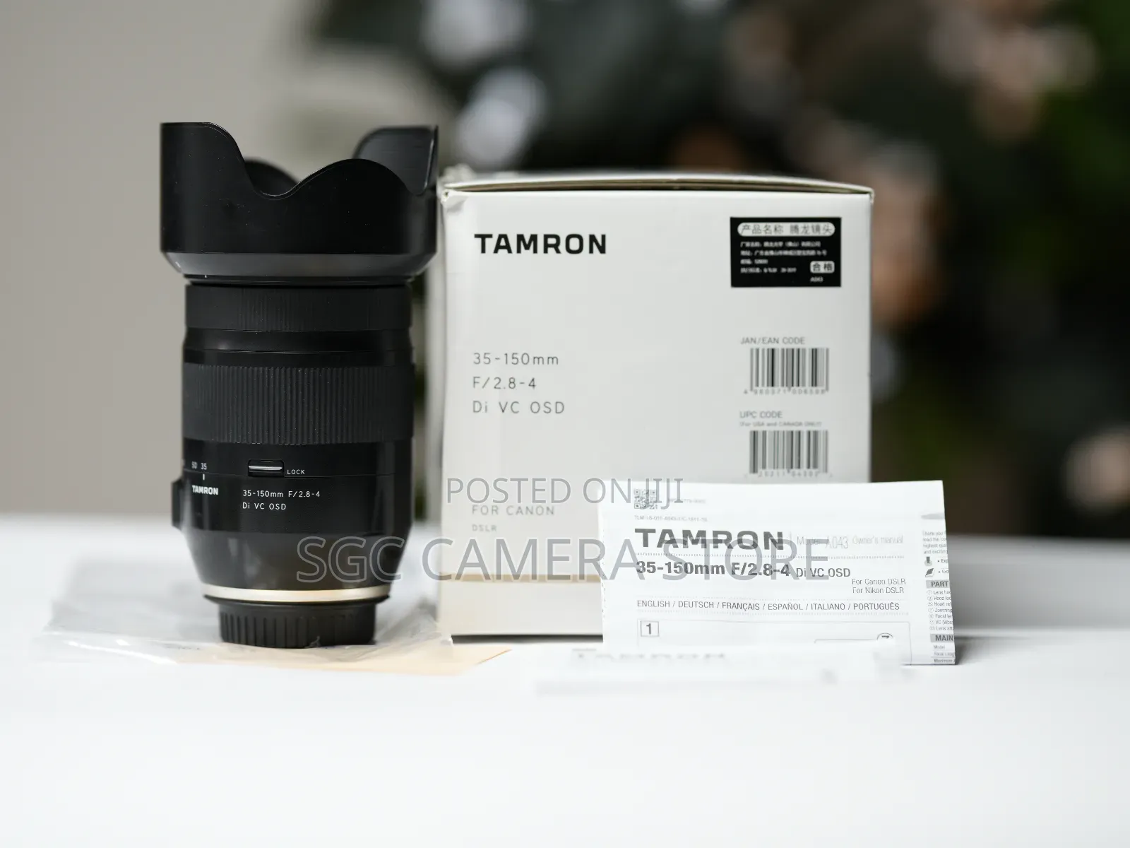 Tamron 35-150mm F2.8-f4 //Canon Ef// 6-months Warranty