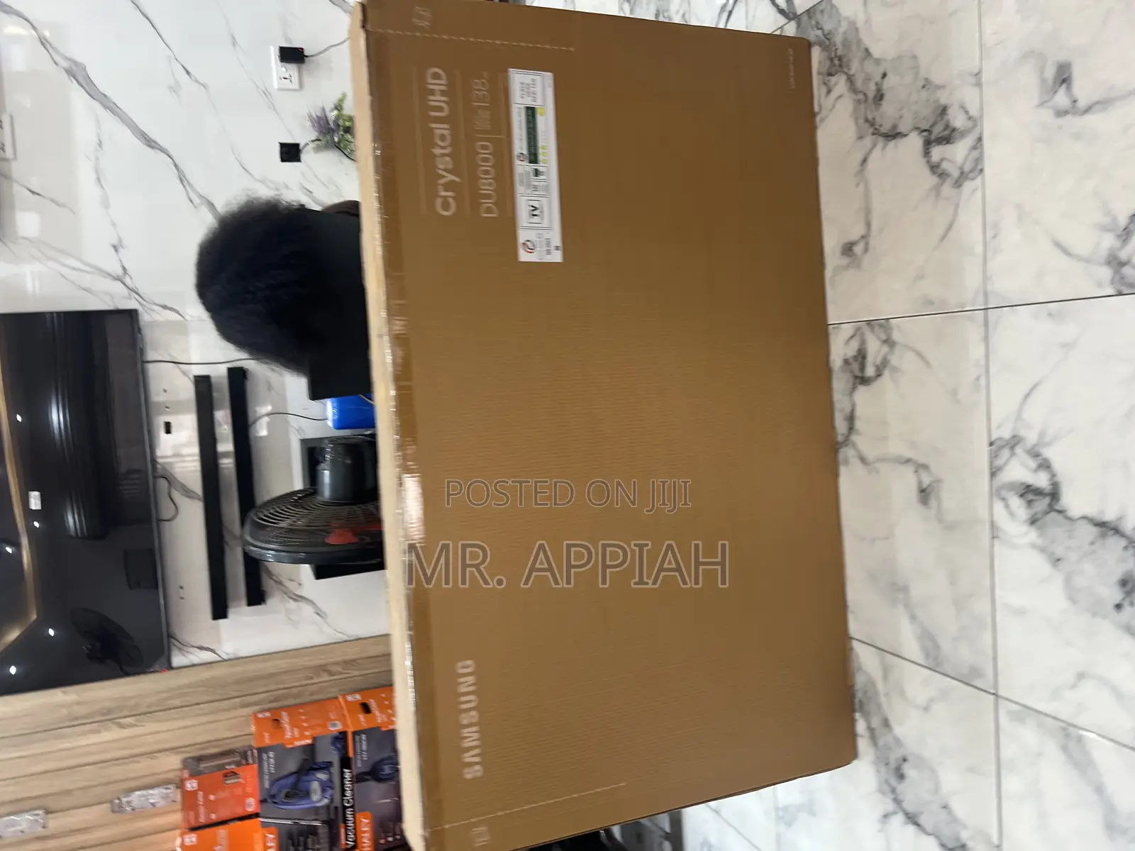 Newly in Stock Samsung 55du8000 55” Uhd Smart Tv(2025 Model) Black.