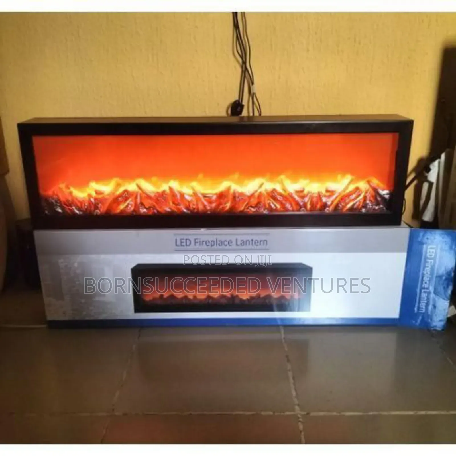 Rgb Fireplace Lantern Flame Effect Led Fire Lamp