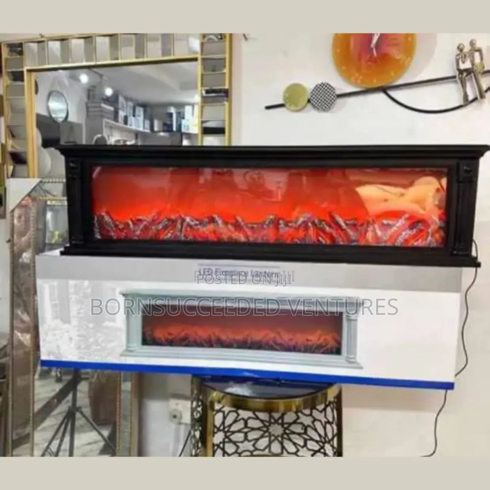 Rgb Fireplace Lantern Flame Effect Led Fire Lamp