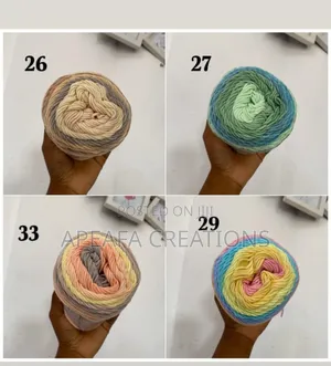 Rainbow Cake Yarn
