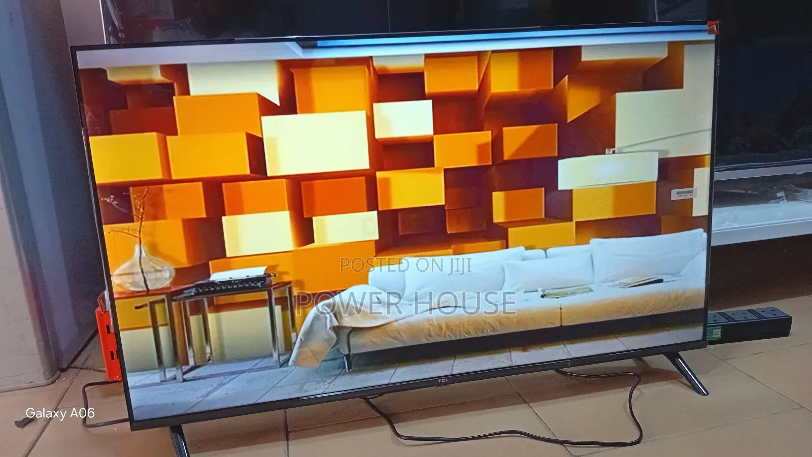 Brand New TCL 50" Qled Google Tv HDR Bluetooth Wall Mount