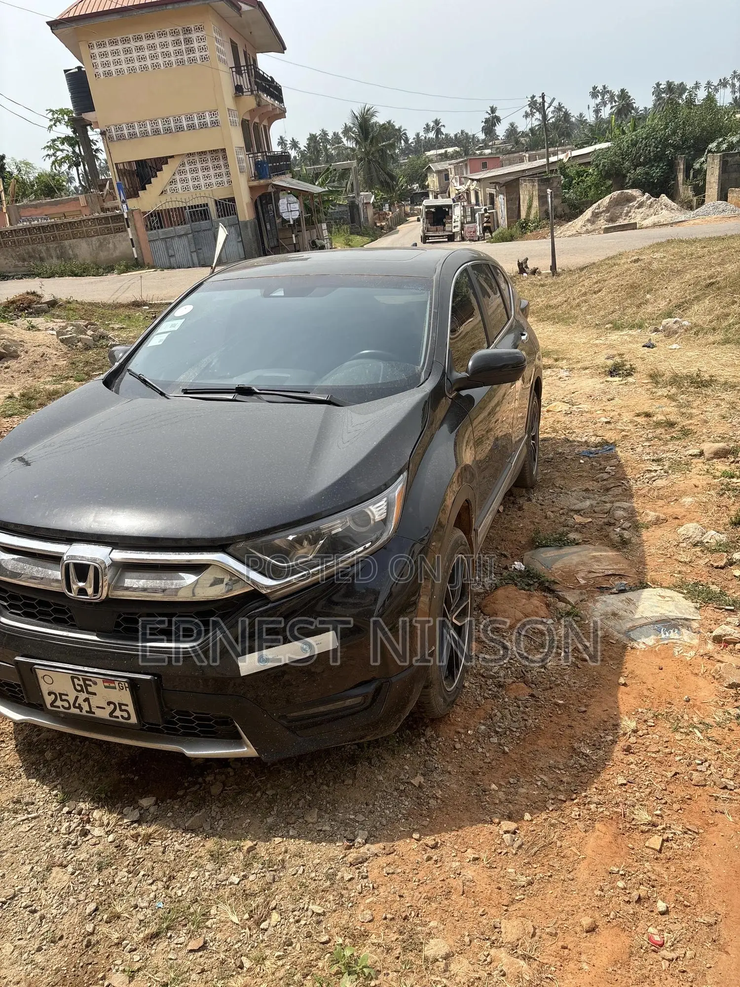 Honda CR-V EX AWD 2018 Black