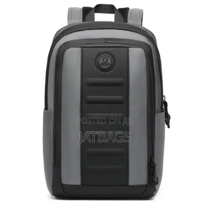Sleek Grey Waterproof Anti-theft Laptop Backpack (Free Delivery)